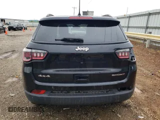 2017 Jeep Compass Sport z VIN 3C4NJDAB8HT647349, wystawiony jako Copart lot #56523595 z przebiegiem 86 728 mil mil oraz Szkoda całkowita • Salvage title. Historia ofert i sprzedaży dostępna na DreamBid. Obrazek 6.