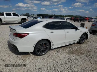2019 Acura TLX w/A-Spec Pkg with VIN 19UUB3F61KA002301, listed as a Copart auction lot 56480095 with 50,350 mi miles and Clean title. Bid and sale history available at DreamBid. Image 3.