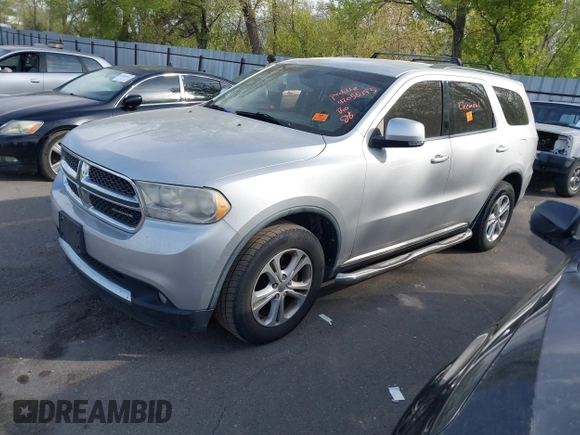 2011 Dodge Durango Crew with VIN 1D4RD4GG4BC742203, listed as a IAAI auction lot 42055195 with Not Provided miles and . Bid and sale history available at carsss.com. Image 2.