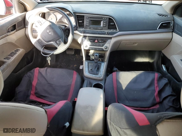 2018 Hyundai Elantra SE with VIN KMHD74LF0JU450144, listed as a Copart auction lot 44837065 with 95,382 mi miles and Salvage Title. Bid and sale history available at carsss.com. Image 8.