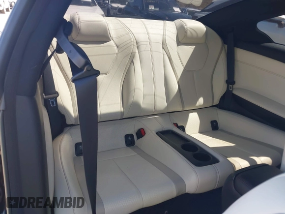2022 Infiniti Q60 Red Sport 400 with VIN JN1FV7LL5NM680815, listed as a IAAI auction lot 42114128 with 15,584 mi miles and . Bid and sale history available at DreamBid. Image 8.