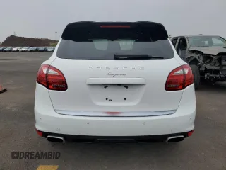 2014 Porsche Cayenne with VIN WP1AA2A21ELA96609, listed as a Copart auction lot 45819215 with 37,746 mi miles and Salvage Title. Bid and sale history available at DreamBid. Image 6.
