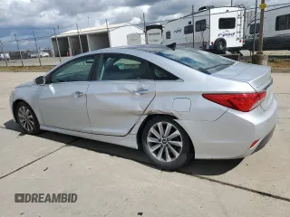 2014 Hyundai Sonata SE with VIN 5NPEC4AC4EH897489, listed as a Copart auction lot 49184125 with 95,840 mi miles and Salvage Title. Bid and sale history available at DreamBid. Image 2.