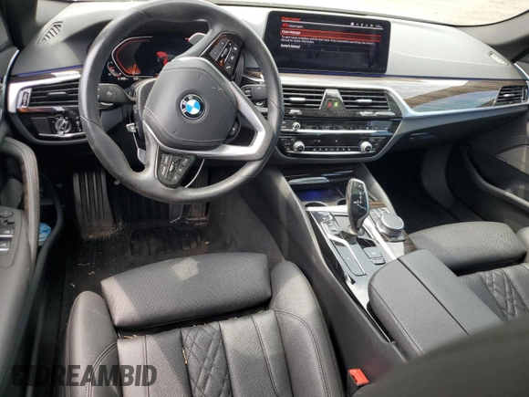 2021 BMW 5 Series 530i xDrive с VIN WBA13BJ01MCF54660, выставлен на аукционе Copart как лот 59411655 с пробегом 90 414 миль миль и Списание • Salvage title. История ставок и продаж доступна на DreamBid. Изображение 8.