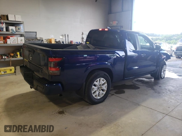 2023 Nissan Frontier S with VIN 1N6ED1CL0PN648535, listed as a Copart auction lot 64853845 with 7,872 mi miles and Salvage title. Bid and sale history available at DreamBid. Image 3.