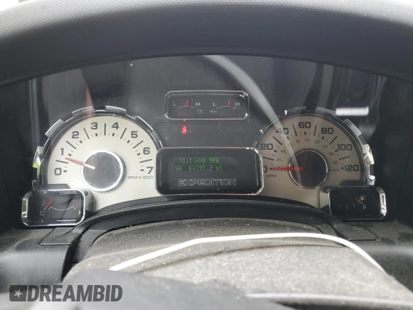 2014 Ford Expedition Limited with VIN 1FMJU2A56EEF02953, listed as a Copart auction lot 58295865 with 64,395 mi miles and Salvage title. Bid and sale history available at DreamBid. Image 9.