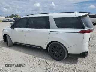 2023 Kia Carnival SX with VIN KNDNE5H35P6222267, listed as a Copart auction lot 45016015 with 45,810 mi miles and Non Repairable. Bid and sale history available at carsss.com. Image 2.