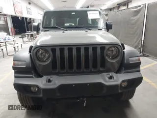 2022 Jeep Wrangler Unlimited Sport with VIN 1C4HJXDG0NW117632, listed as a IAAI auction lot 41185850 with 18,298 mi miles and . Bid and sale history available at DreamBid. Image 12.