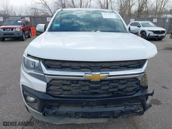 2022 Chevrolet Colorado 4WD LT with VIN 1GCHTCEA0N1249378, listed as a IAAI auction lot 41733075 with 37,641 mi miles. Bid and sale history available at carsss.com. Image 12.