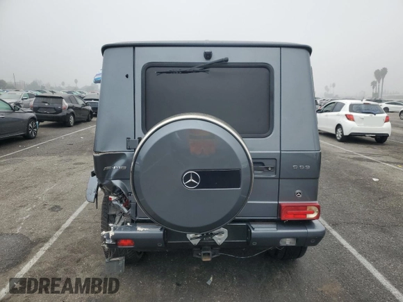 2012 Mercedes-Benz G-Class G 550 with VIN WDCYC3HF3CX196073, listed as a Copart auction lot 83636434 with 108,659 mi miles and Salvage Title. Bid and sale history available at carsss.com. Image 6.