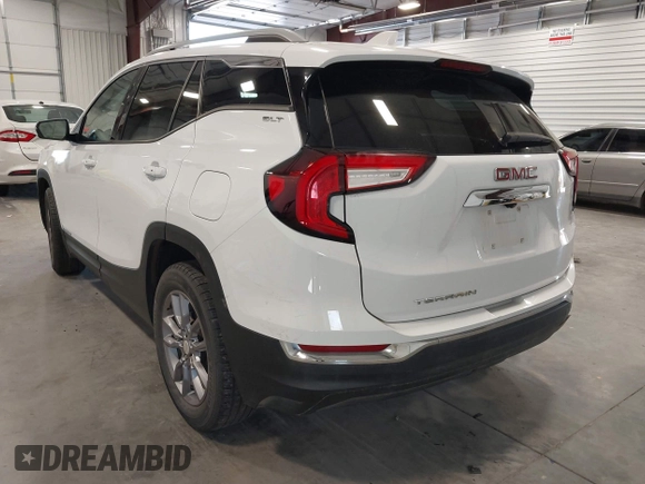 2024 GMC Terrain SLT with VIN 3GKALPEG5RL192448, listed as a IAAI auction lot 42356154 with 28,762 mi miles and . Bid and sale history available at DreamBid. Image 3.