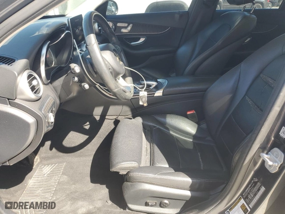 2016 Mercedes-Benz C-Class C 300 Luxury with VIN 55SWF4KB6GU111094, listed as a Copart auction lot 50153255 with 151,302 mi miles and Salvage Title. Bid and sale history available at carsss.com. Image 7.