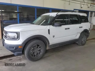 2021 Ford Bronco Sport Big Bend z VIN 3FMCR9B68MRA19809, wystawiony jako Copart lot #56927415 z przebiegiem 43 591 mil mil oraz Szkoda całkowita • Salvage title. Historia ofert i sprzedaży dostępna na DreamBid. Obrazek 1.