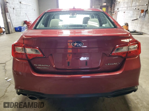2018 Subaru Legacy Premium with VIN 4S3BNAC66J3022018, listed as a Copart auction lot 55975805 with 54,071 mi miles and Salvage Title. Bid and sale history available at DreamBid. Image 6.