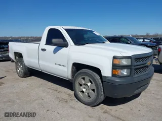 2015 Chevrolet Silverado 1500 Work Truck with VIN 1GCNCPEH6FZ422122, listed as a IAAI auction lot 41851673 with 230,038 mi miles. Bid and sale history available at carsss.com. Image 1.