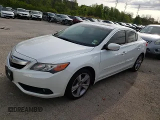 2013 Acura ILX Premium Pkg with VIN 19VDE1F57DE016617, listed as a Copart auction lot 49647254 with 113,411 mi miles and Salvage Title. Bid and sale history available at carsss.com. Image 1.