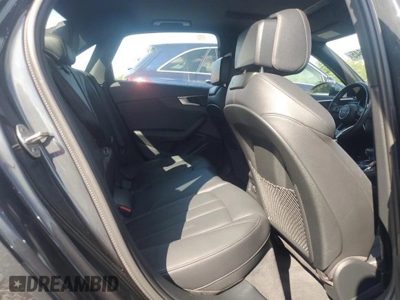 2019 Audi A4 Premium Plus with VIN WAUENAF4XKA060868, listed as a Copart auction lot 62794645 with 63,173 mi miles and Salvage title. Bid and sale history available at DreamBid. Image 10.