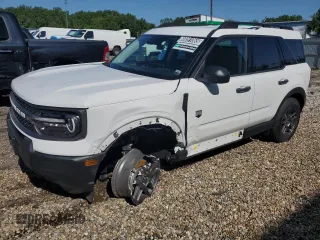 2025 Ford Bronco Sport Big Bend with VIN 3FMCR9BN8SRE10155, listed as a Copart auction lot 66091065 with 13,840 mi miles and Clean title. Bid and sale history available at DreamBid. Image 1.