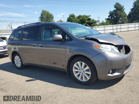 2016 Toyota Sienna Limited с VIN 5TDDK3DC0GS136248, выставлен на аукционе Copart как лот 63476815 с пробегом 131 970 миль миль и Списание • Salvage title. История ставок и продаж доступна на DreamBid. Изображение 4.