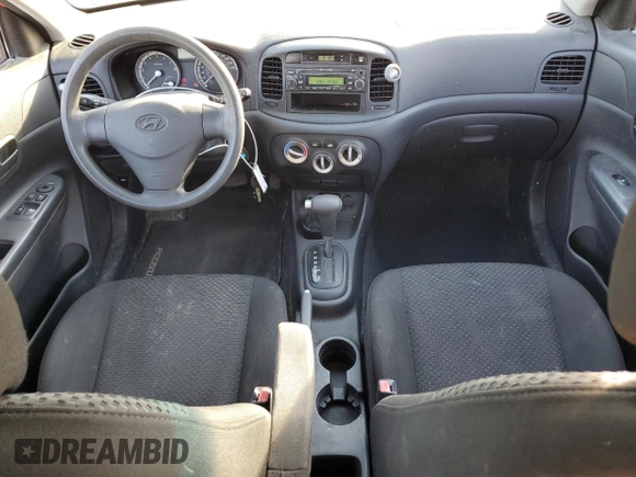 2008 Hyundai Accent Man L with VIN KMHCN35C68U092394, listed as a Copart auction lot 76981624 with 157,154 mi miles and Clean Title. Bid and sale history available at carsss.com. Image 8.