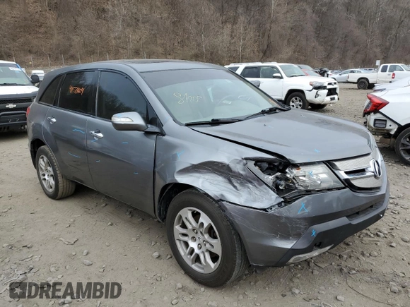 2009 Acura MDX Tech Pkg with VIN 2HNYD28689H515472, listed as a Copart auction lot 53774665 with 150,019 mi miles and Non Repairable. Bid and sale history available at carsss.com. Image 1.