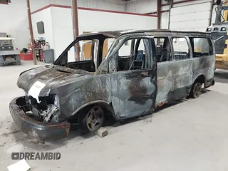 2005 Chevrolet Express Passenger with VIN 1GNFG15T751202874, listed as a IAAI auction lot 42312263 with Not provided miles and . Bid and sale history available at DreamBid. Image 2.