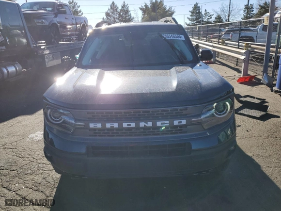 2023 Ford Bronco Sport Badlands with VIN 3FMCR9D9XPRE37963, listed as a Copart auction lot 86546504 with 17,045 mi miles and Salvage Title. Bid and sale history available at carsss.com. Image 5.