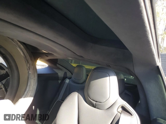2024 Tesla Model X Plaid with VIN 7SAXCBE61RF448716, listed as a Copart auction lot 42599075 with Not Provided miles and Salvage Title. Bid and sale history available at DreamBid. Image 10.