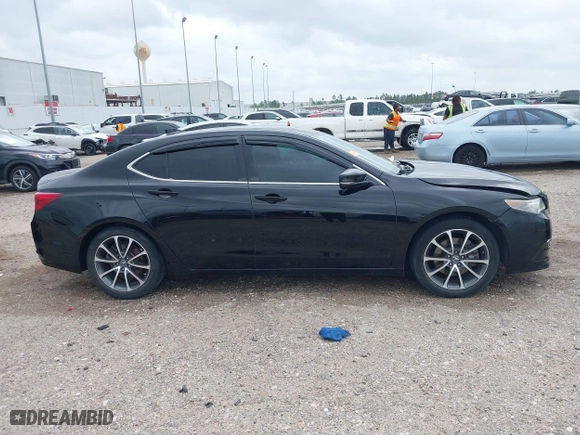 2015 Acura TLX V6 Tech with VIN 19UUB2F50FA019114, listed as a IAAI auction lot 41933324 with 108,583 mi miles. Bid and sale history available at carsss.com. Image 13.
