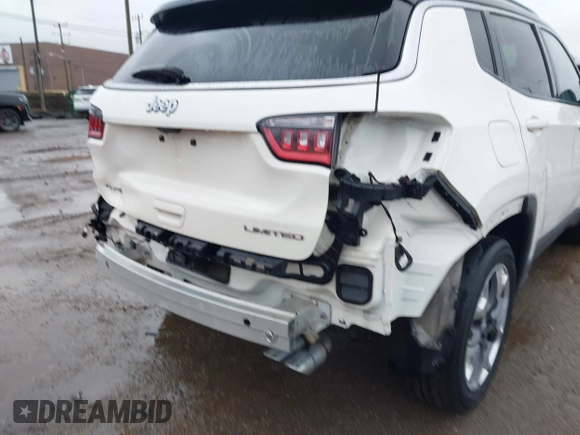 2020 Jeep Compass Limited with VIN 3C4NJDCB3LT120356, listed as a IAAI auction lot 41786779 with 32,396 mi miles and . Bid and sale history available at DreamBid. Image 17.