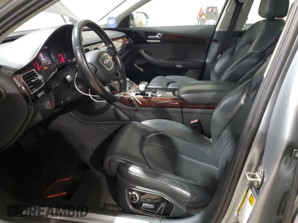 2013 Audi A8 3.0L with VIN WAURGAFD6DN004059, listed as a Copart auction lot 51054525 with 162,675 mi miles and Clean title. Bid and sale history available at DreamBid. Image 7.