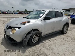 2015 Nissan Juke SV with VIN JN8AF5MRXFT509582, listed as a Copart auction lot 54227265 with 103,667 mi miles and Salvage title. Bid and sale history available at DreamBid. Image 1.