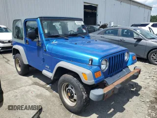 2003 Jeep Wrangler SE with VIN 1J4FA291X3P318888, listed as a Copart auction lot 61616535 with Not provided miles and Clean title. Bid and sale history available at DreamBid. Image 4.