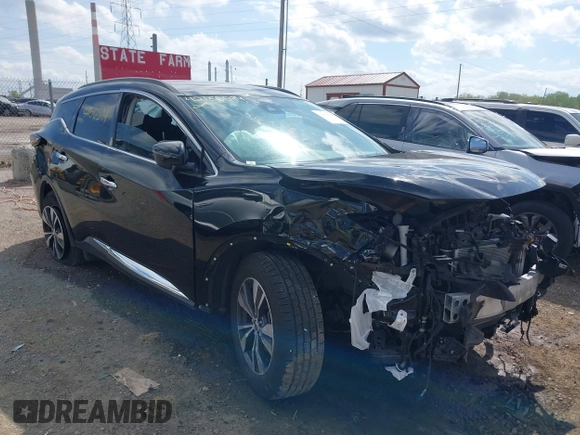 2020 Nissan Murano SV with VIN 5N1AZ2BS7LN121714, listed as a IAAI auction lot 42156594 with 116,526 mi miles and . Bid and sale history available at DreamBid. Image 6.
