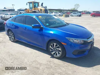 2017 Honda Civic EX z VIN 19XFC2F73HE040044, wystawiony jako IAAI lot #41963618 z przebiegiem 85 408 mil mil oraz . Historia ofert i sprzedaży dostępna na DreamBid. Obrazek 1.