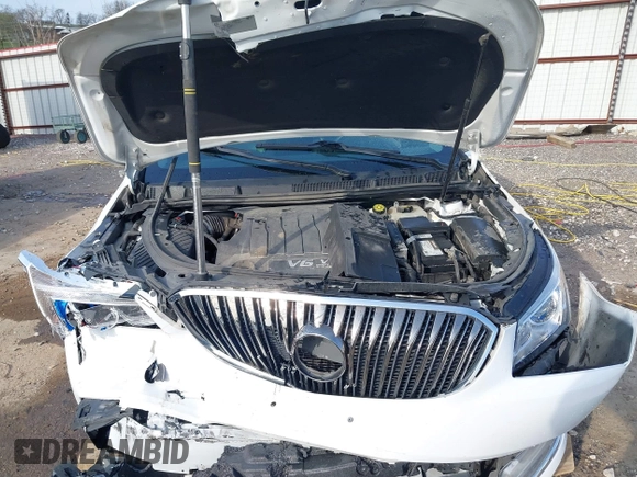 2016 Buick LaCrosse Leather with VIN 1G4GB5G36GF105019, listed as a IAAI auction lot 41866150 with 107,761 mi miles. Bid and sale history available at carsss.com. Image 10.