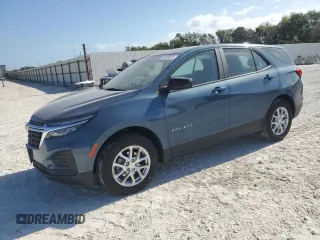 2024 Chevrolet Equinox LS with VIN 3GNAX5EG8RL294774, listed as a Copart auction lot 75315874 with 19,073 mi miles and Salvage Title. Bid and sale history available at carsss.com. Image 1.