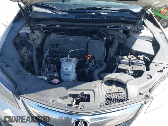 2016 Acura TLX with VIN 19UUB1F35GA000603, listed as a IAAI auction lot 41981464 with 168,783 mi miles. Bid and sale history available at carsss.com. Image 10.