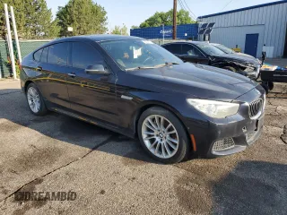 2014 BMW 5 Series 535i xDrive with VIN WBA5M4C59ED183677, listed as a Copart auction lot 65634735 with 140,717 mi miles and Clean title. Bid and sale history available at DreamBid. Image 4.