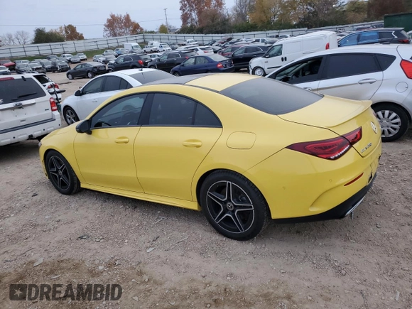 2020 Mercedes-Benz CLA 250 with VIN WDD5J4HB4LN032253, listed as a Copart auction lot 75441353 with 41,731 mi miles and . Bid and sale history available at DreamBid. Image 2.