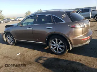 2007 Infiniti FX with VIN JNRBS08W47X400544, listed as a Copart auction lot 73293444 with Not Provided miles and Salvage Title. Bid and sale history available at DreamBid. Image 2.