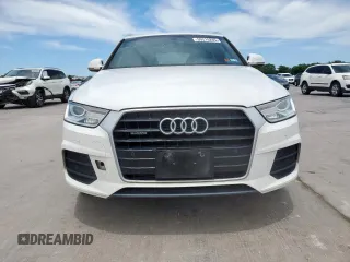 2016 Audi Q3 Premium Plus with VIN WA1EFCFS6GR005296, listed as a Copart auction lot 55215265 with 104,899 mi miles and Salvage title. Bid and sale history available at DreamBid. Image 5.