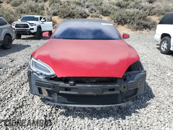 2016 Tesla Model S 90D with VIN 5YJSA1E43GF141843, listed as a Copart auction lot 51788965 with 59,744 mi miles and Salvage Title. Bid and sale history available at DreamBid. Image 5.