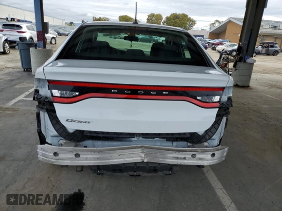 2016 Dodge Dart SE with VIN 1C3CDFAA0GD690593, listed as a Copart auction lot 47416015 with 78,114 mi miles and Salvage Title. Bid and sale history available at DreamBid. Image 6.