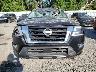 2024 Nissan Armada SV with VIN JN8AY2AC9R9197202, listed as a Copart auction lot 53439815 with 0 mi miles and Non Repairable. Bid and sale history available at carsss.com. Image 5.