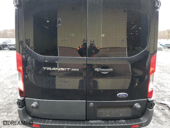 2016 Ford Transit Wagon XL with VIN 1FBAX2CM1GKA51570, listed as a Copart auction lot 81553354 with 0 mi miles and Salvage Title. Bid and sale history available at carsss.com. Image 10.