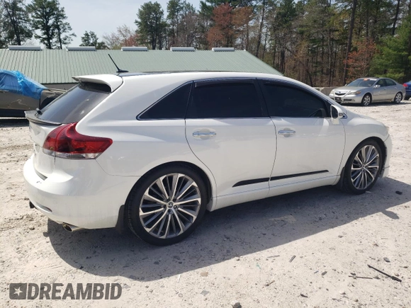 2013 Toyota Venza LE with VIN 4T3BK3BB4DU093366, listed as a Copart auction lot 53854365 with 84,640 mi miles and Clean Title. Bid and sale history available at carsss.com. Image 3.