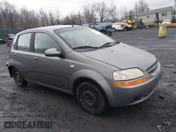 2008 Chevrolet Aveo LS with VIN KL1TD66658B110470, listed as a IAAI auction lot 41802890 with 116,376 mi miles and . Bid and sale history available at DreamBid. Image 1.