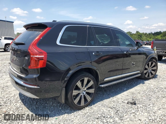 2022 Volvo XC90 Inscription with VIN YV4A221L2N1817813, listed as a Copart auction lot 68428904 with 47,601 mi miles and Salvage title. Bid and sale history available at DreamBid. Image 3.