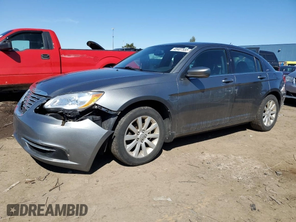 2013 Chrysler 200 Touring with VIN 1C3CCBBB4DN584205, listed as a Copart auction lot 48407555 with 132,130 mi miles and Salvage Title. Bid and sale history available at carsss.com. Image 1.